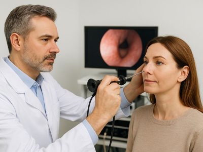 Badanie endoskopowe nosa – nowoczesna metoda diagnostyki laryngologicznej