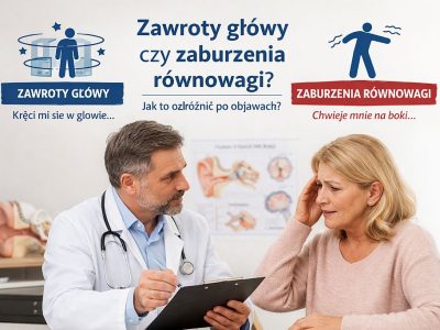 Zawroty głowy czy zaburzenia równowagi