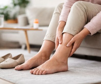 Obrzęki kostek wieczorem